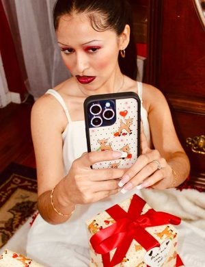 Oh Deer and Red Gingham Hearts Gift Wrap – 2 pack