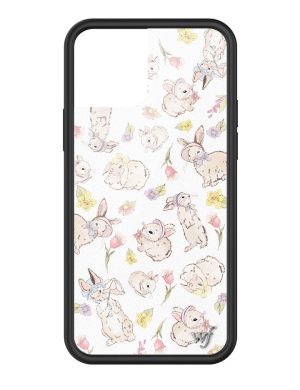 Bunnies in Bonnets iPhone Case