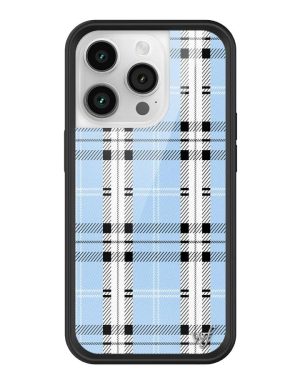 Plaid | Blue iPhone Case