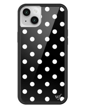 Polka Dot | Black and White iPhone Case