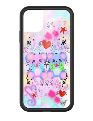 Cotton Candy Teddies iPhone Case