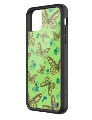 Sage Butterfly iPhone Case