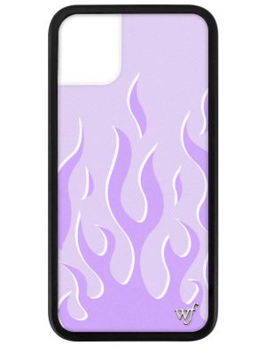 Flames | Lavender iPhone Case