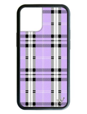 Plaid | Lavender iPhone Case