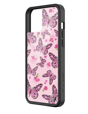 Pink Butterfly iPhone Case