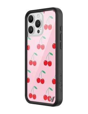 Pink Cherries iPhone Case