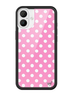 Pink Polka Dots iPhone Case