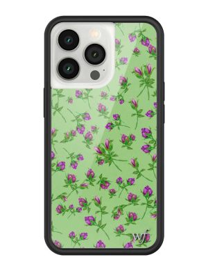 Purple Posie Rosie iPhone Case