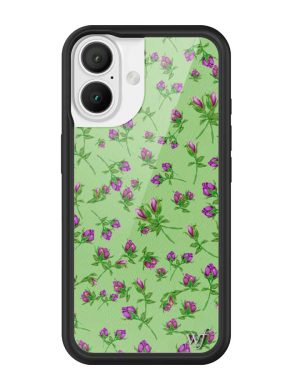 Purple Posie Rosie iPhone Case