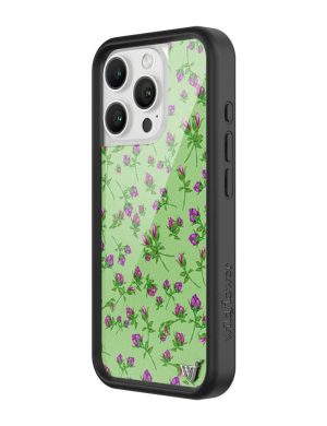 Purple Posie Rosie iPhone Case