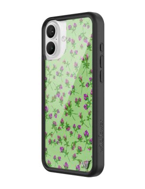 Purple Posie Rosie iPhone Case