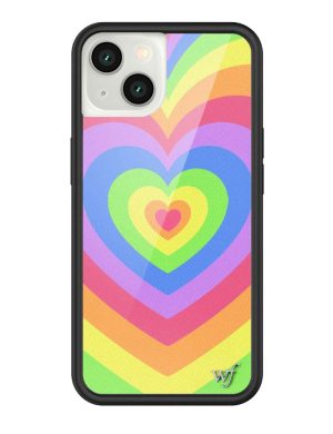 Rainbow Latte Love iPhone Case