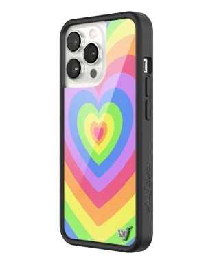 Rainbow Latte Love iPhone Case