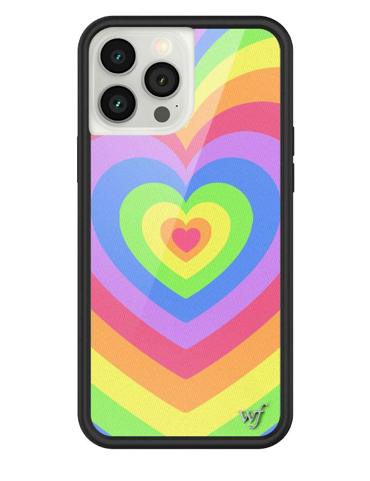 Rainbow Latte Love iPhone Case