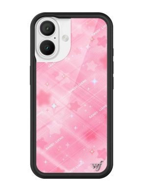 Sandy Liang – Starry Plaid iPhone Case