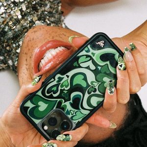 Salem Mitchell | Green iPhone Case