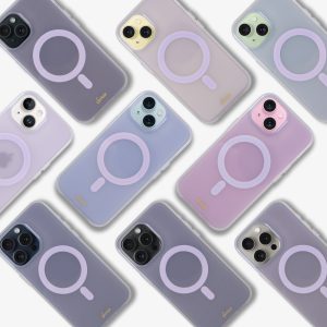 Jelly MagSafe® Compatible iPhone Case – Lavender